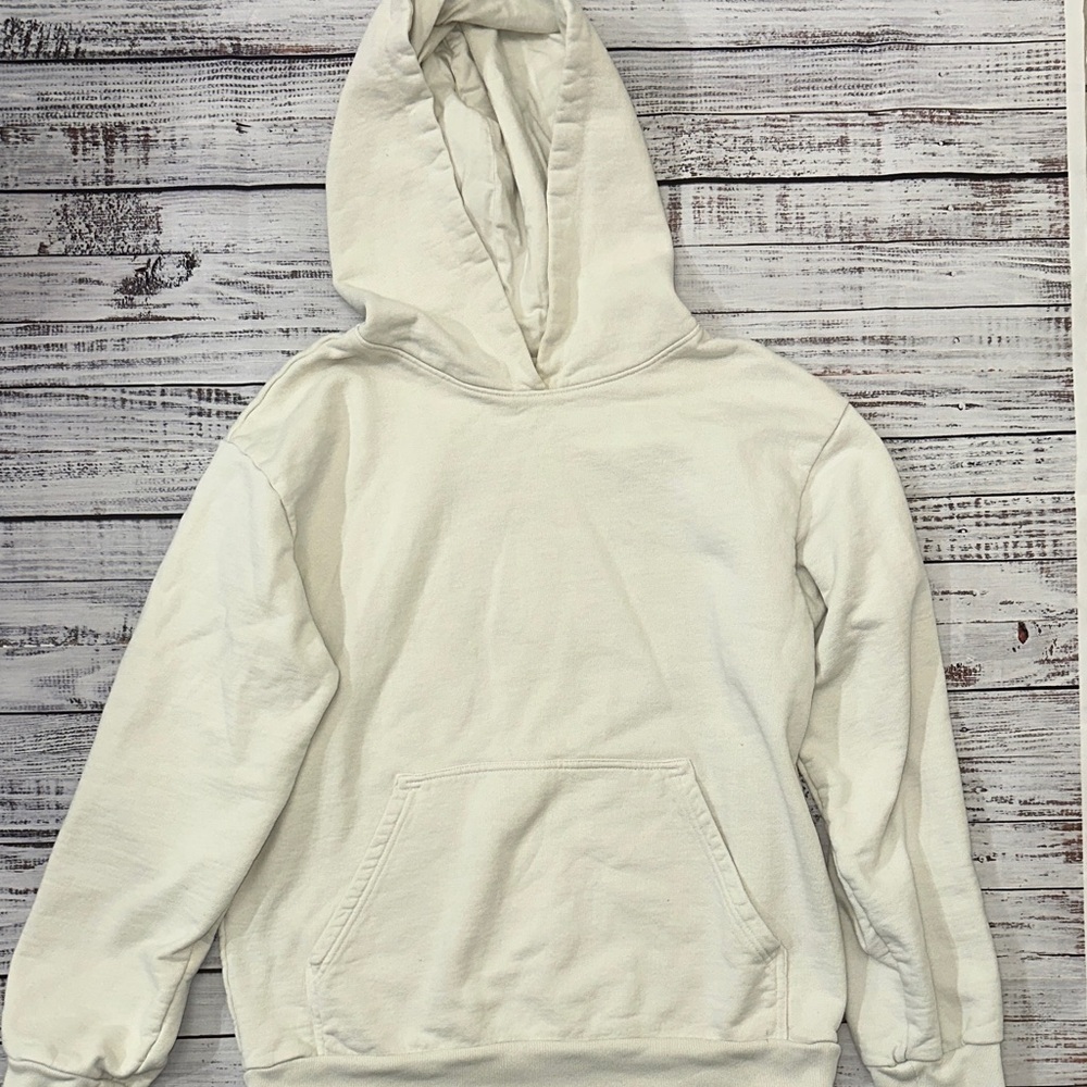 TALENTLESS Classic Cream Hoodie Sz. M